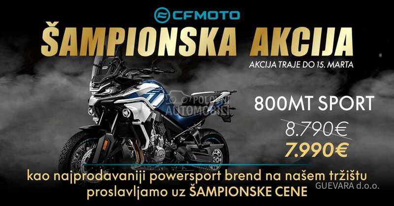 CFMOTO 800MT SPORT - AKCIJA