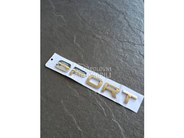 Sport hrom siva oznaka NOVO za Land Rover Ostalo