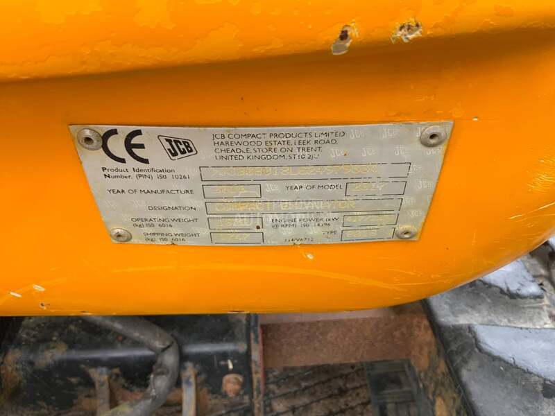 JCB 8018 CTS 1.8 tona