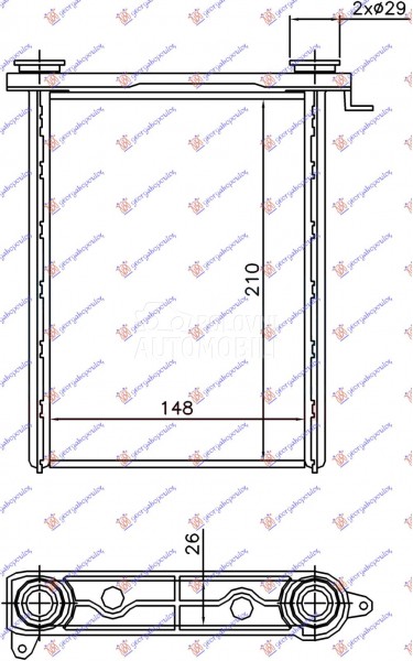 GREJAC KABINE (148x210x26)