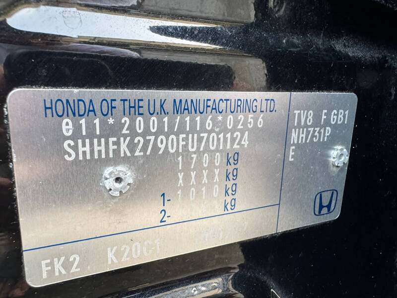 Honda Civic 2.0 TYPE R CH