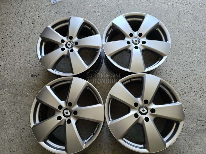 Aluminijumske felne reno , nissan 18" 5 x 114.3