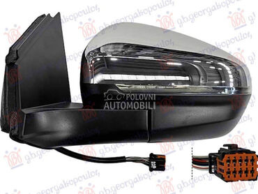 RETROVIZOR ELEKTRICNI SA GREJA za Peugeot 5008 od 2016. do 2020. god.