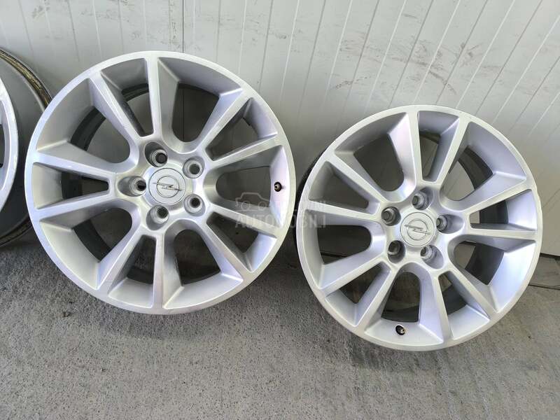 Aluminijumske felne Astra,Zafira,Vectra 17" 5 x 110