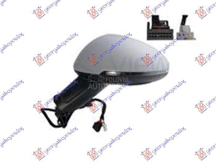 RETROVIZOR ELEK. SA GREJACEM P