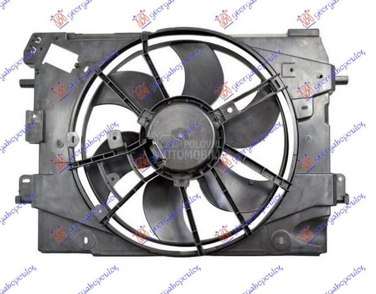 VENTILATOR KOMPLET (BENZIN/DIZ