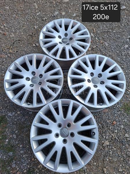 Aluminijumske felne više seta 17" 5 x 112