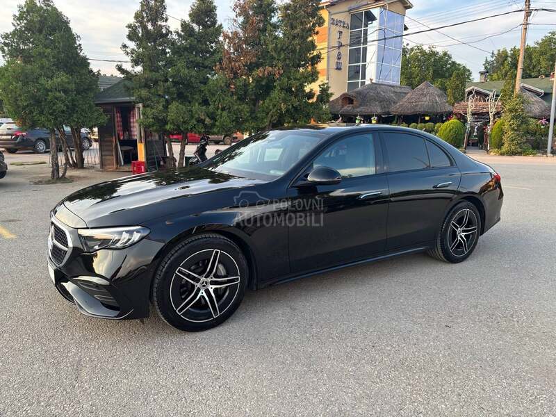 Mercedes Benz E 220 AMG 12/2023 night