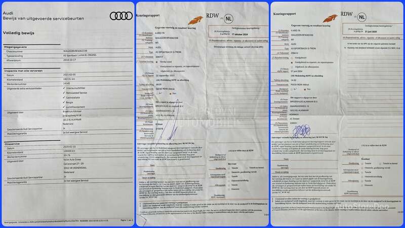 Audi A3 1.4 G-Tron Blue