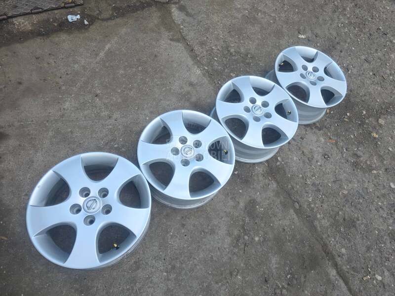 Aluminijumske felne Nisan 5x114,3 16" 5 x 114.3