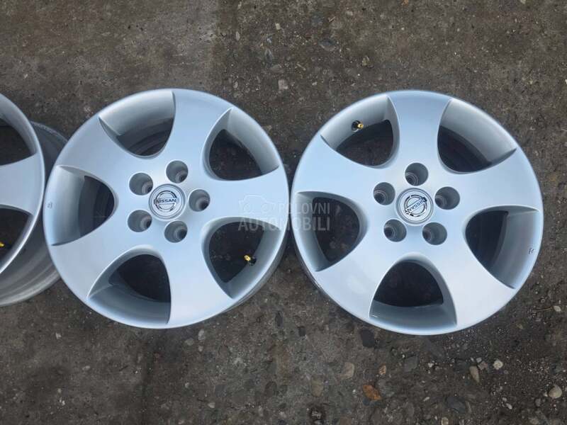 Aluminijumske felne Nisan 5x114,3 16" 5 x 114.3
