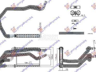 GREJAC KABINE (ZADNJI DEO) (13 za Land Rover Range Rover Sport od 2018. do 2022. god.