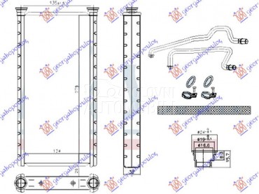GREJAC KABINE (124x280x26) za Land Rover Range Rover Sport od 2018. do 2022. god.