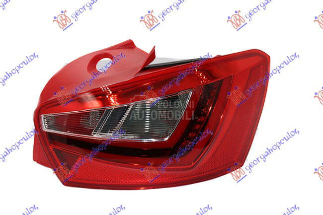 STOP LAMPA 5 VRATA (LED) (CRVE