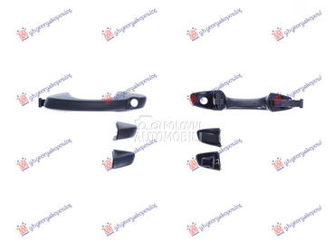 KVAKA PREDNJIH/ZADNJIH VRATA S za Škoda Karoq od 2017. do 2021. god.