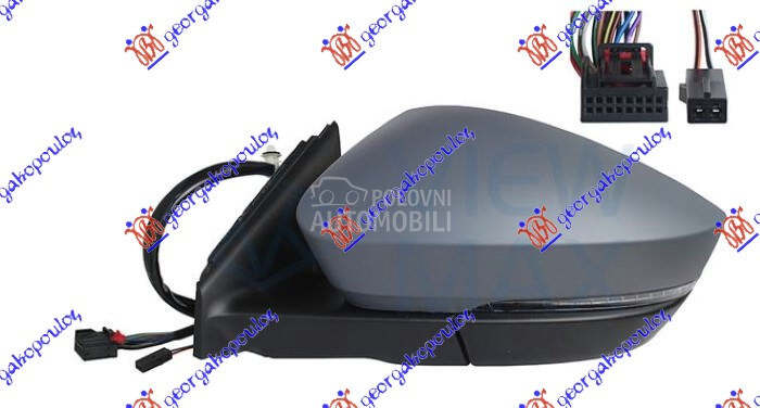 RETROVIZOR ELEK. SA GREJ. PM (