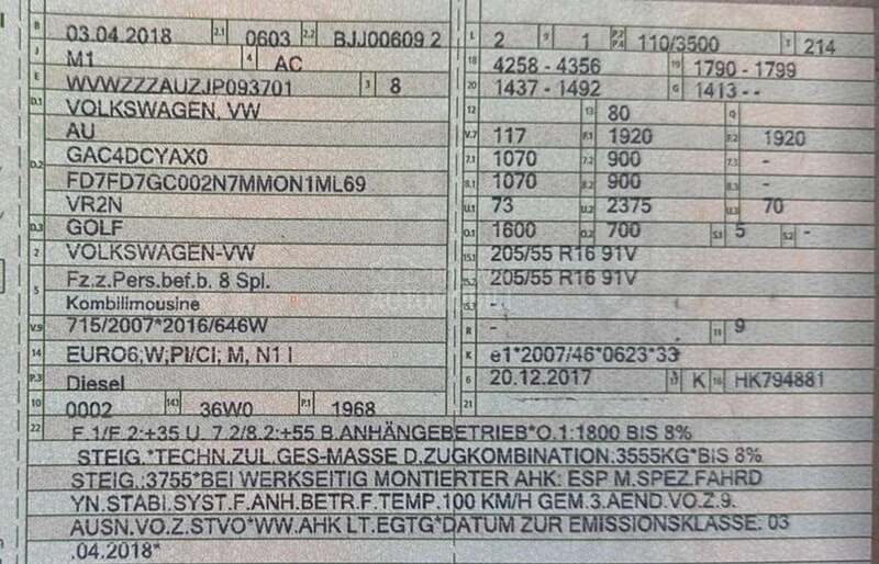 Volkswagen Golf 7 2.0TDI SOUNO