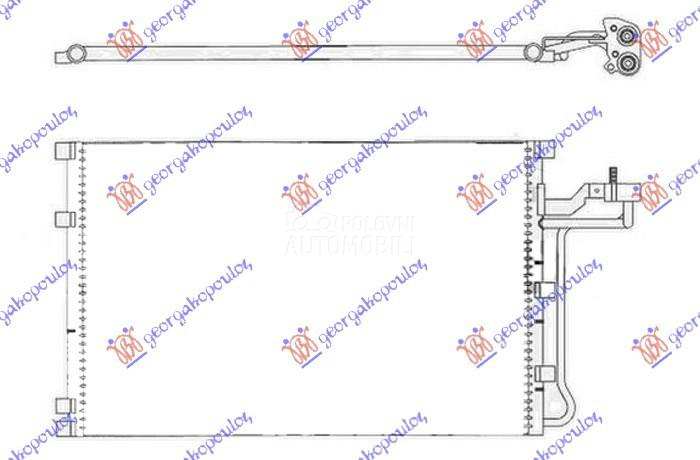 HLADNJAK KLIME 2.4i 20V 2.5T B