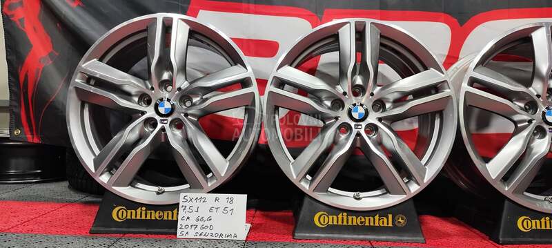 Aluminijumske felne M paket 18" 5 x 112