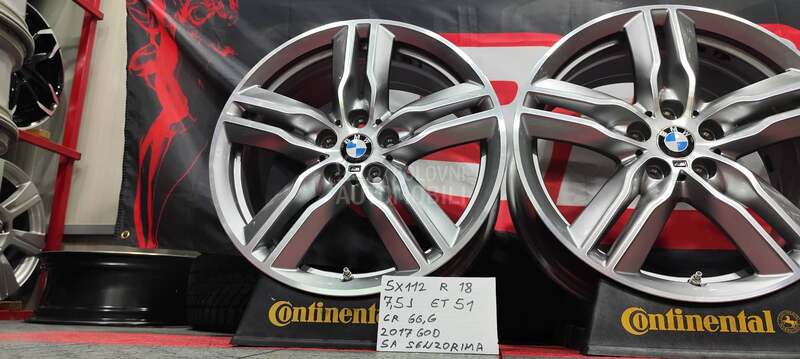 Aluminijumske felne M paket 18" 5 x 112
