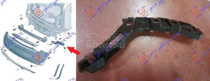 NOSAC ZADNJEG BRANIKA PLASTICN