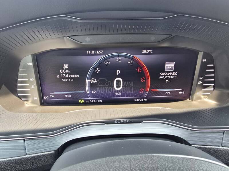 Škoda Superb 2.0TDI N.O.V.A