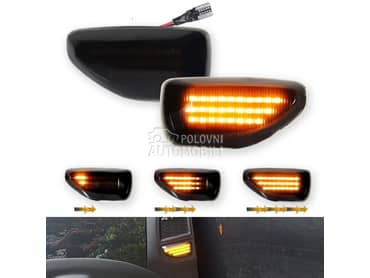 Led dinamik migavci za Dacia Logan, Sandero, Duster ...