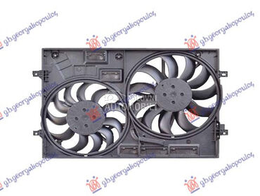 VENTILATOR KOMPLET (DUPLI) 1.4 za Škoda Superb od 2015. do 2019. god.