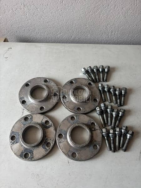 Distanceri 15mm za alu felne 5x120 sa šrafovima