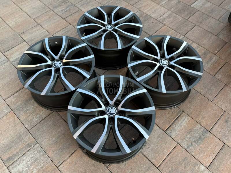 Aluminijumske felne SKODA 17" 5 x 100