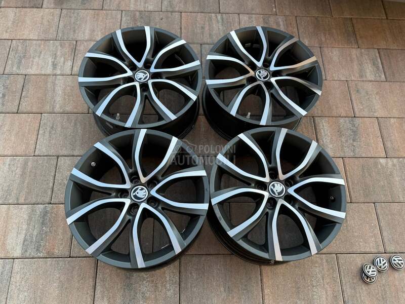 Aluminijumske felne SKODA 17" 5 x 100
