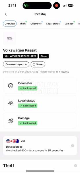 Volkswagen Passat B8 