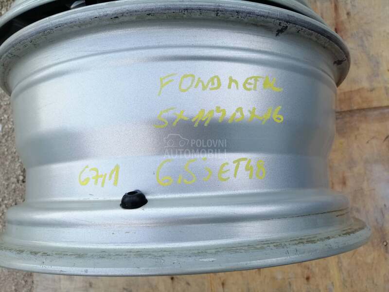 Aluminijumske felne FONDMETAL 16" 5 x 114.3