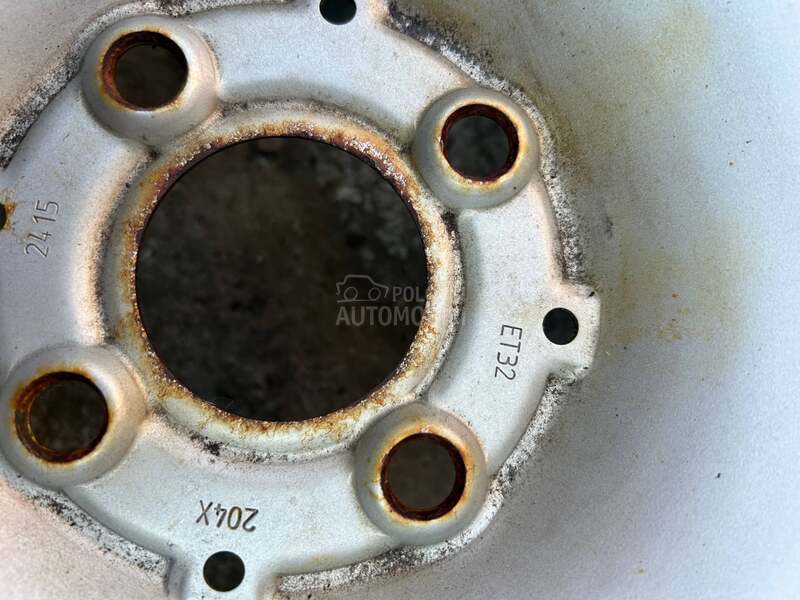 Čelične felne  15" 4 x 100