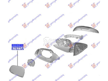 Staklo retrovizora za Hyundai i10 od 2019. do 2023. god.