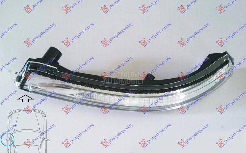 Migavac u retrovizoru