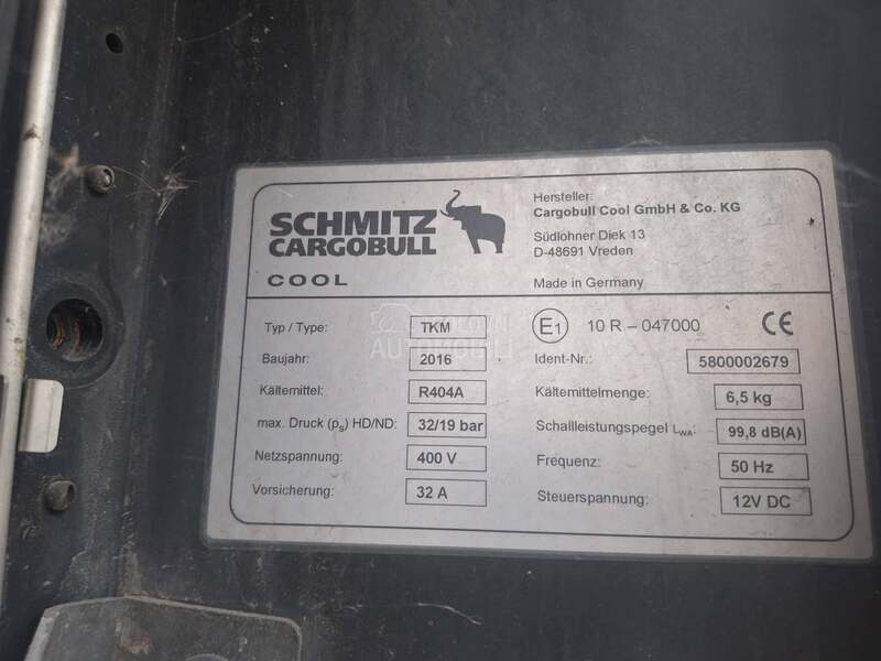 Delovi za Schmitz hladnjače