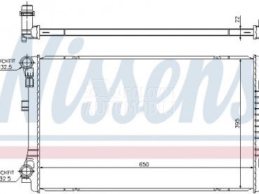 Hladnjak za Volkswagen Caddy
