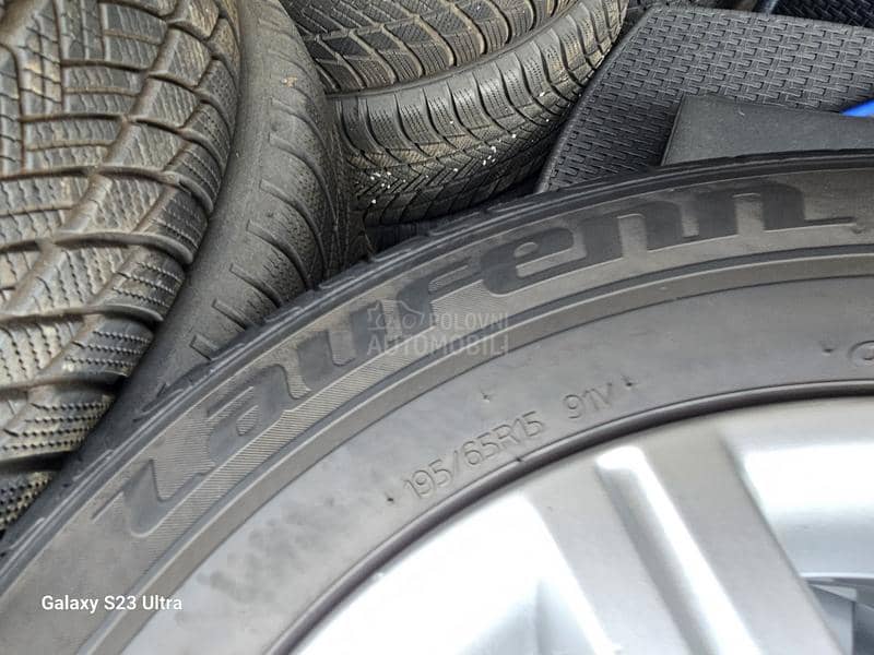 Aluminijumske felne VW SET SA LETO GUME 15" 5 x 112