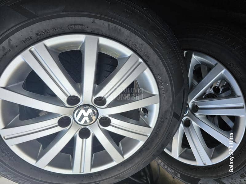 Aluminijumske felne VW SET SA LETO GUME 15" 5 x 112