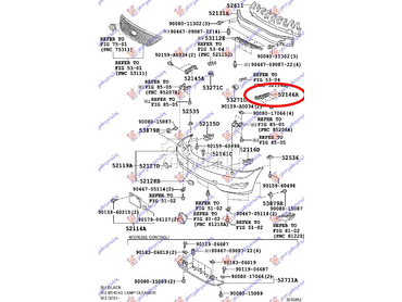 NOSAC PREDNJEG BRANIKA za Lexus RX od 2003. do 2009. god.