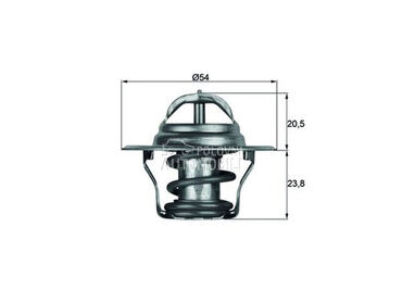 Termostat za Audi A3 od 2004. do 2013. god.
