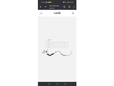 cev klime za Lancia Delta od 2008. do 2012. god.