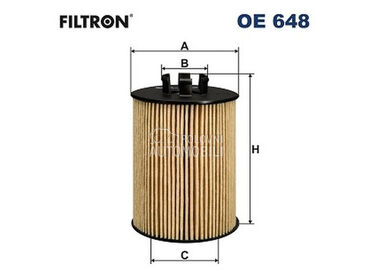 Filter ulja FILTRON za Opel Astra za 2009. god.