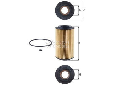 Filter ulja KNECHT za Opel Omega od 1994. do 2003. god.