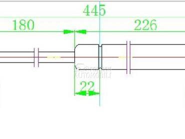 Amortizer haube i gepeka za Volkswagen Amarok