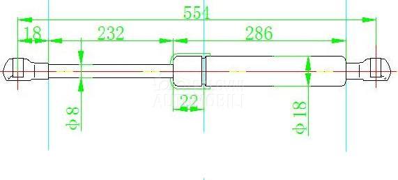 Amortizer haube i gepeka