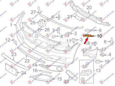NOSAC PREDNJEG BRANIKA za BMW Serija 4 od 2014. do 2020. god.