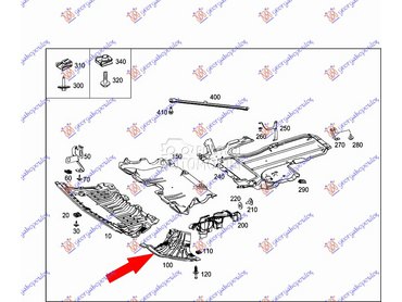 Šuspleh za Mercedes Benz GLC Klasa od 2015. do 2020. god.