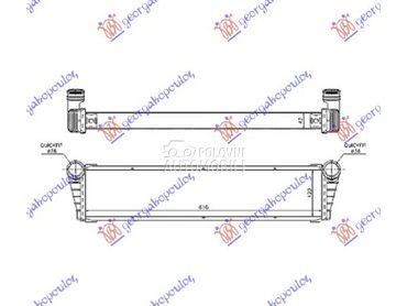 Hladnjak za Porsche Boxster od 2004. do 2012. god.